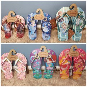 HAVAIANAS VARIOUS CHILDREN YOUTH FLIP FLOPS